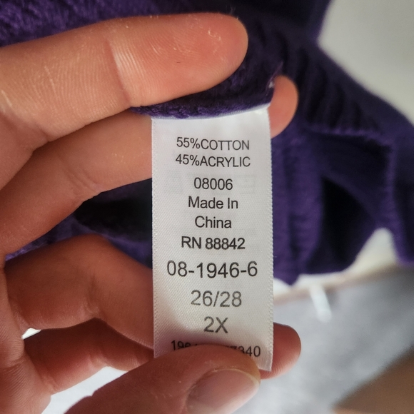 NWOT Roaman's Sweater - Picture 4 of 8